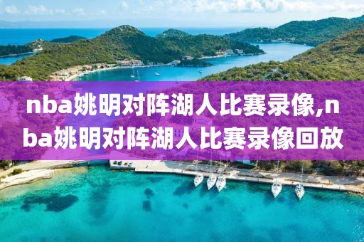 nba姚明对阵湖人比赛录像,nba姚明对阵湖人比赛录像回放