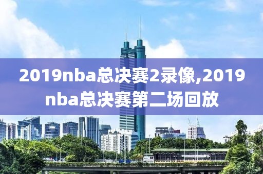 2019nba总决赛2录像,2019nba总决赛第二场回放