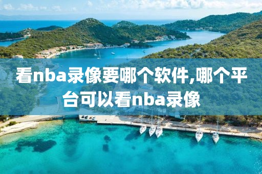 看nba录像要哪个软件,哪个平台可以看nba录像