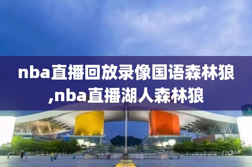 nba直播回放录像国语森林狼,nba直播湖人森林狼