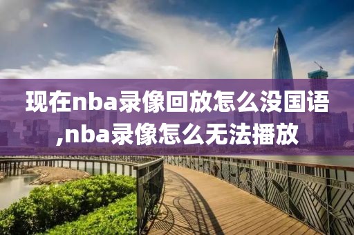 现在nba录像回放怎么没国语,nba录像怎么无法播放