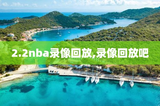 2.2nba录像回放,录像回放吧