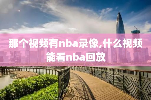 那个视频有nba录像,什么视频能看nba回放