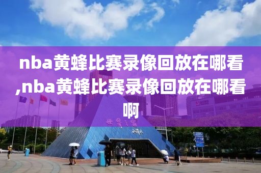 nba黄蜂比赛录像回放在哪看,nba黄蜂比赛录像回放在哪看啊