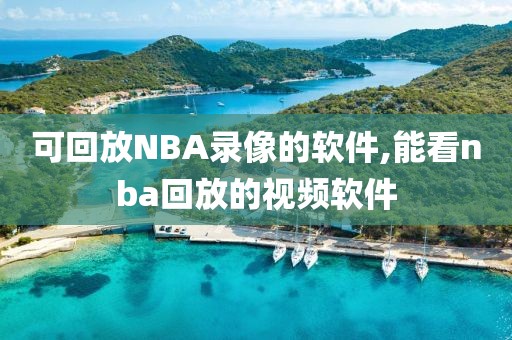 可回放NBA录像的软件,能看nba回放的视频软件