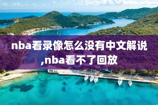 nba看录像怎么没有中文解说,nba看不了回放