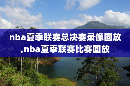 nba夏季联赛总决赛录像回放,nba夏季联赛比赛回放