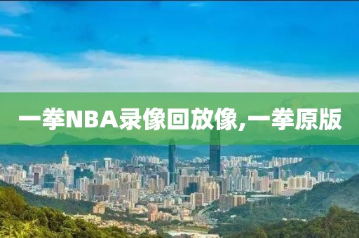 一拳NBA录像回放像,一拳原版