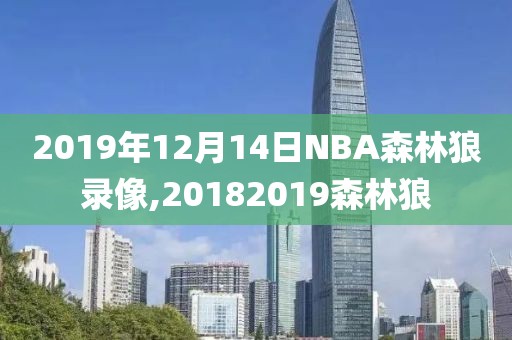 2019年12月14日NBA森林狼录像,20182019森林狼