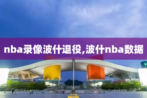 nba录像波什退役,波什nba数据