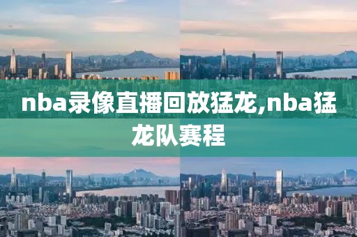 nba录像直播回放猛龙,nba猛龙队赛程