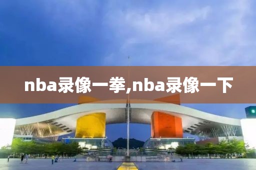 nba录像一拳,nba录像一下