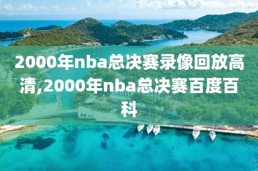 2000年nba总决赛录像回放高清,2000年nba总决赛百度百科