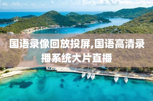 国语录像回放投屏,国语高清录播系统大片直播