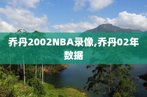 乔丹2002NBA录像,乔丹02年数据