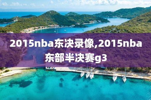 2015nba东决录像,2015nba东部半决赛g3