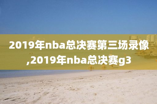 2019年nba总决赛第三场录像,2019年nba总决赛g3