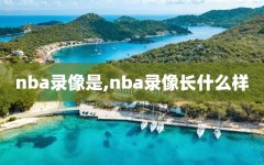 nba录像是,nba录像长什么样