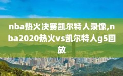 nba热火决赛凯尔特人录像,nba2020热火vs凯尔特人g5回放