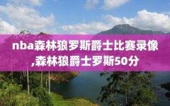 nba森林狼罗斯爵士比赛录像,森林狼爵士罗斯50分