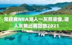 常规赛NBA湖人一灰熊录像,湖人灰熊比赛回放2021