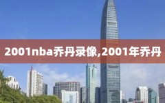 2001nba乔丹录像,2001年乔丹