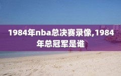 1984年nba总决赛录像,1984年总冠军是谁