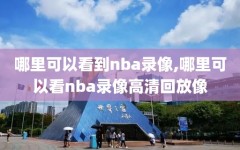 哪里可以看到nba录像,哪里可以看nba录像高清回放像