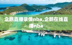 企鹅直播录像nba,企鹅在线直播nba