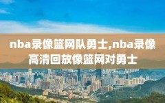 nba录像篮网队勇士,nba录像高清回放像篮网对勇士