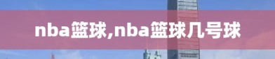 nba篮球,nba篮球几号球