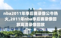 nba2011年季后赛录像公牛热火,2011年nba季后赛录像回放高清录像回放