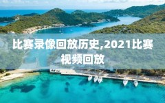 比赛录像回放历史,2021比赛视频回放