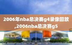 2006年nba总决赛g4录像回放,2006nba总决赛g5