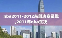 nba2011-2012东部决赛录像,2011年nba东决