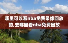 哪里可以看nba免费录像回放的,去哪里看nba免费回放