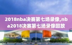 2018nba决赛第七场录像,nba2018决赛第七场录像回放