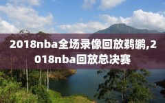 2018nba全场录像回放鹈鹕,2018nba回放总决赛