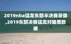 2019nba猛龙东部半决赛录像,2019东部决赛猛龙对雄鹿数据