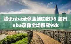 腾讯nba录像全场回放98,腾讯nba录像全场回放98k