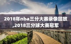 2018年nba三分大赛录像回放,2018三分球大赛冠军