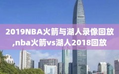 2019NBA火箭与湖人录像回放,nba火箭vs湖人2018回放