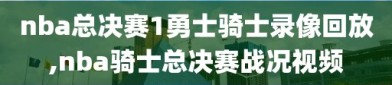 nba总决赛1勇士骑士录像回放,nba骑士总决赛战况视频