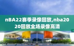 nBA22赛季录像回放,nba2020回放全场录像高清