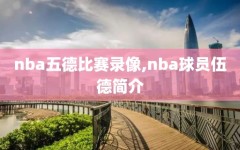 nba五德比赛录像,nba球员伍德简介