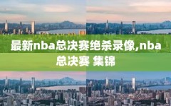 最新nba总决赛绝杀录像,nba总决赛 集锦