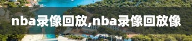 nba录像回放,nba录像回放像