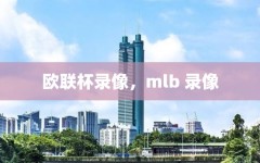 欧联杯录像，mlb 录像