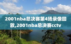 2001nba总决赛第4场录像回放,2001nba总决赛cctv