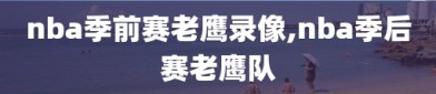 nba季前赛老鹰录像,nba季后赛老鹰队